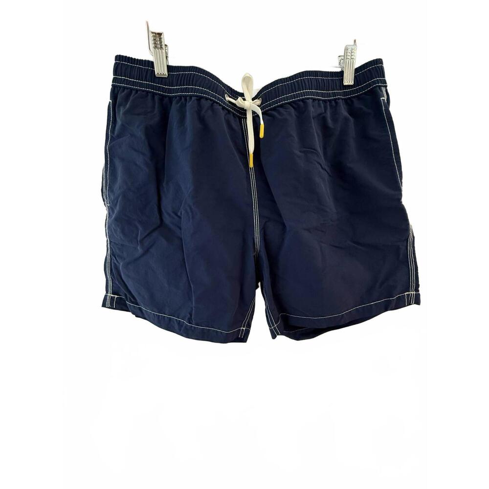 NEW HARTFORD men's garment dyed trunks in deep blue